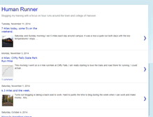 Tablet Screenshot of humanrunner.blogspot.com