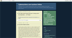 Desktop Screenshot of cyberauctions.blogspot.com