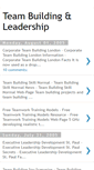 Mobile Screenshot of leaderandteambuilder.blogspot.com