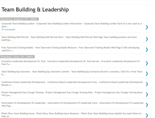 Tablet Screenshot of leaderandteambuilder.blogspot.com