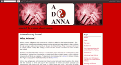 Desktop Screenshot of adannajournal.blogspot.com