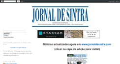 Desktop Screenshot of jornaldesintra.blogspot.com