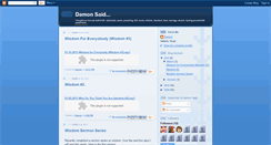 Desktop Screenshot of damonparker.blogspot.com