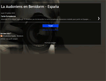 Tablet Screenshot of lesaudoniens41.blogspot.com