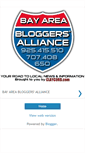 Mobile Screenshot of bayareabloggersalliance.blogspot.com