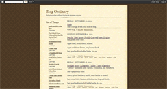Desktop Screenshot of blogordinary.blogspot.com