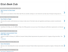 Tablet Screenshot of ettasbookclub.blogspot.com