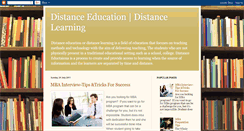 Desktop Screenshot of distanceeducation-distancelearning.blogspot.com