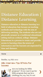 Mobile Screenshot of distanceeducation-distancelearning.blogspot.com