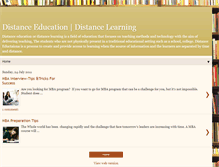 Tablet Screenshot of distanceeducation-distancelearning.blogspot.com