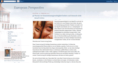 Desktop Screenshot of europeanperspective.blogspot.com