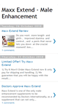 Mobile Screenshot of maxxextend.blogspot.com