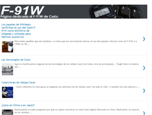 Tablet Screenshot of f-91w.blogspot.com