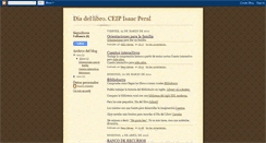 Desktop Screenshot of diadellibroisaacperal.blogspot.com