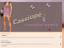 Tablet Screenshot of miss-cassiope.blogspot.com