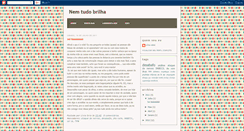 Desktop Screenshot of nemtudobrilha.blogspot.com