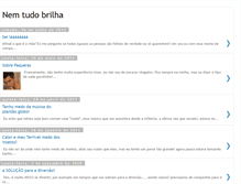 Tablet Screenshot of nemtudobrilha.blogspot.com
