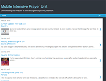 Tablet Screenshot of mobileintensiveprayerunit.blogspot.com