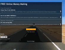 Tablet Screenshot of clicks2earn.blogspot.com
