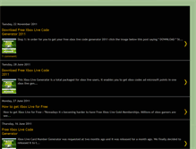 Tablet Screenshot of downloadfreexboxlivecodegenerator.blogspot.com