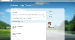 Desktop Screenshot of delena-luckycharms.blogspot.com
