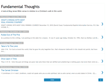 Tablet Screenshot of fundamentalthoughts-preacher.blogspot.com