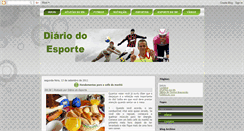 Desktop Screenshot of diariodoesportte.blogspot.com