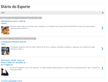 Tablet Screenshot of diariodoesportte.blogspot.com
