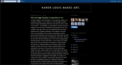 Desktop Screenshot of karen-louis.blogspot.com