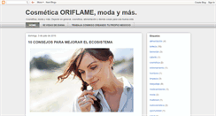 Desktop Screenshot of cosmeticaymoda.blogspot.com