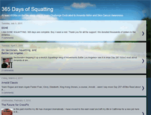 Tablet Screenshot of 365daysofsquatting.blogspot.com