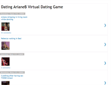 Tablet Screenshot of datingarianeb.blogspot.com