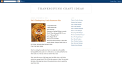 Desktop Screenshot of kidsthanksgiving.blogspot.com