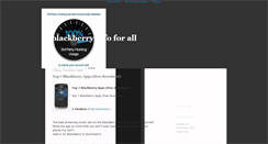 Desktop Screenshot of blackberrybuyer.blogspot.com