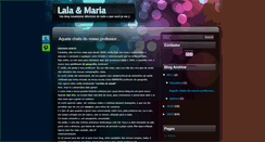 Desktop Screenshot of lalamaria.blogspot.com