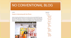 Desktop Screenshot of noconventionalblog.blogspot.com