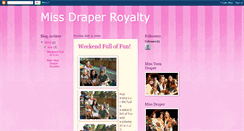 Desktop Screenshot of missdraperroyalty.blogspot.com