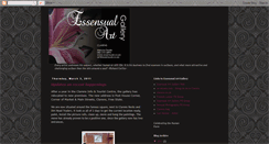 Desktop Screenshot of essensualartgallery.blogspot.com