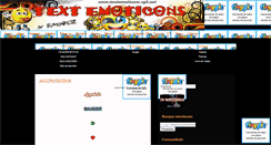 Desktop Screenshot of emoticonsdetexto.blogspot.com