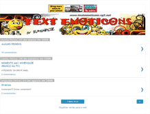 Tablet Screenshot of emoticonsdetexto.blogspot.com