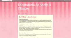 Desktop Screenshot of labsclinicos.blogspot.com