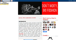Desktop Screenshot of dontworrybefashion.blogspot.com