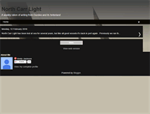 Tablet Screenshot of northcarrlight.blogspot.com