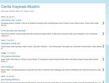 Tablet Screenshot of ceritainspirasimuslim.blogspot.com