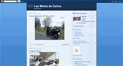 Desktop Screenshot of lasmotosdecarlos.blogspot.com