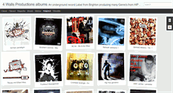 Desktop Screenshot of 4wallsproductionsalbums.blogspot.com