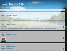 Tablet Screenshot of ajkarn.blogspot.com