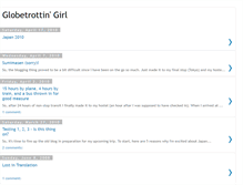 Tablet Screenshot of globetrottingirl.blogspot.com
