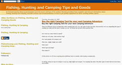 Desktop Screenshot of fishuntcamptips.blogspot.com