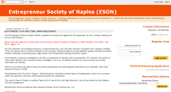 Desktop Screenshot of entrepreneursocietyofnaples.blogspot.com